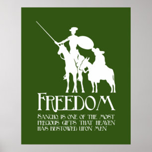 Póster Freedom, Sancho