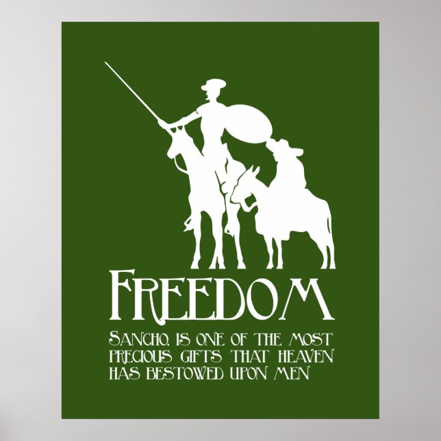 Póster Freedom, Sancho (Frente)