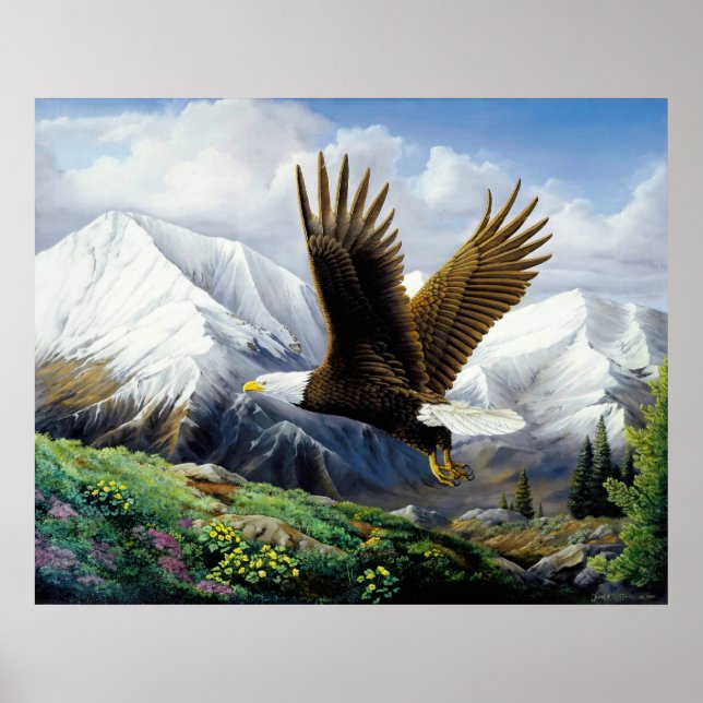 Póster "Freedom" UV Canvas Print (Frente)