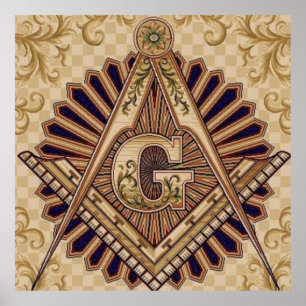 Póster Freemason