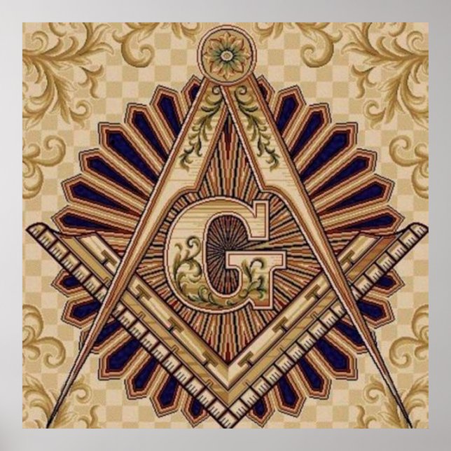 Póster Freemason (Frente)