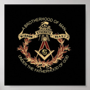 Póster Freemason