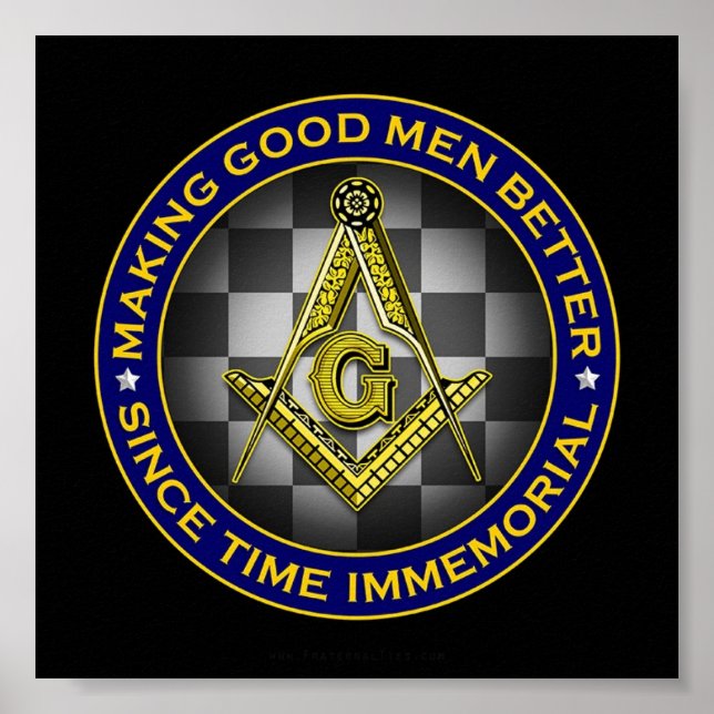 Póster Freemason (Frente)