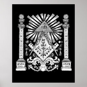 Póster Freemason