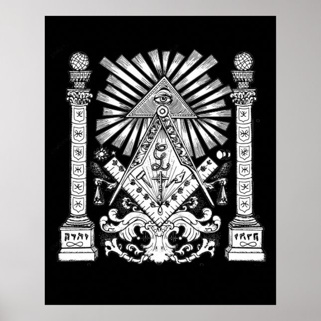 Póster Freemason (Frente)