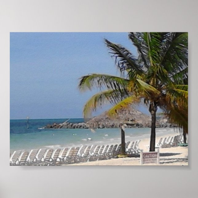 Póster Freeport, Bahamas (Frente)