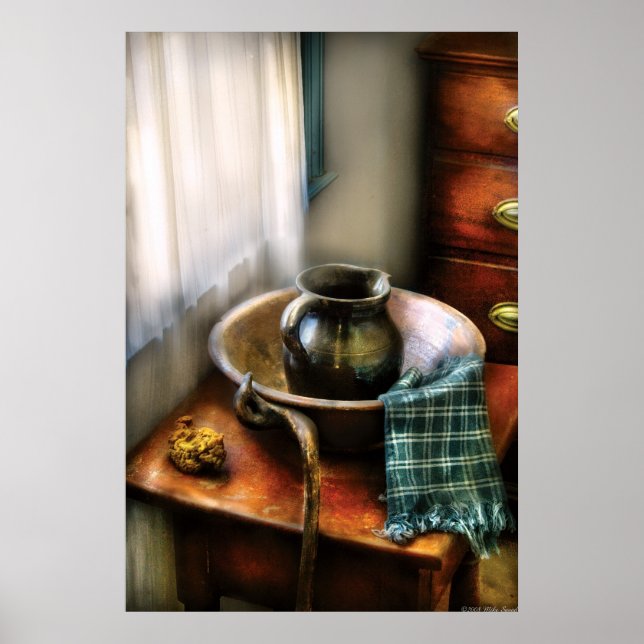 Póster Fregadero - Un lavabo (Frente)