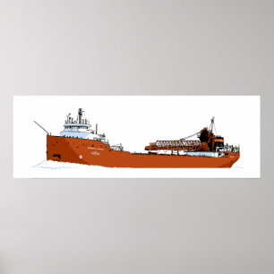 Póster Freighter Herbert C. Jackson