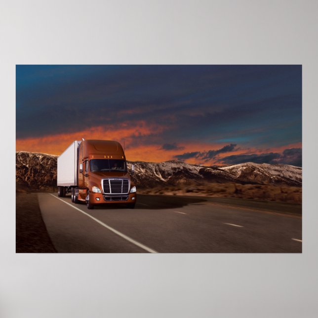 Póster Freightliner Cascadia #20 (Frente)