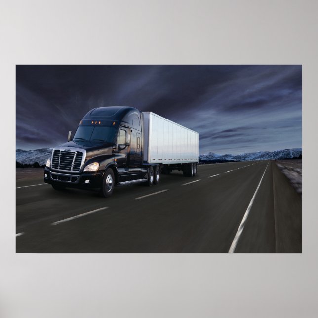 Póster Freightliner Cascadia #21 (Frente)