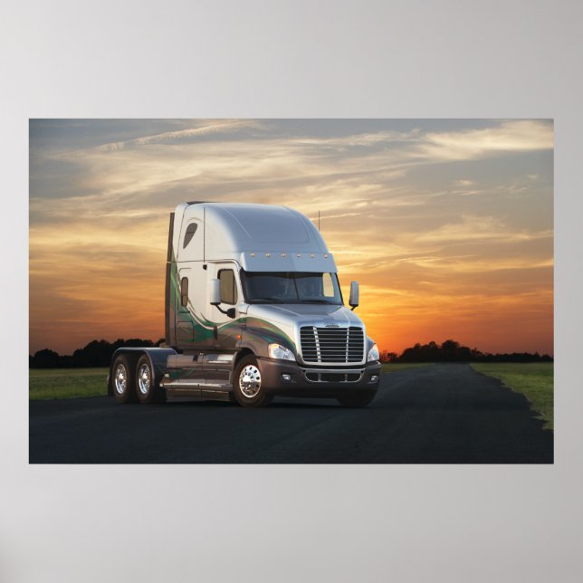 Póster Freightliner Cascadia #27 (Frente)