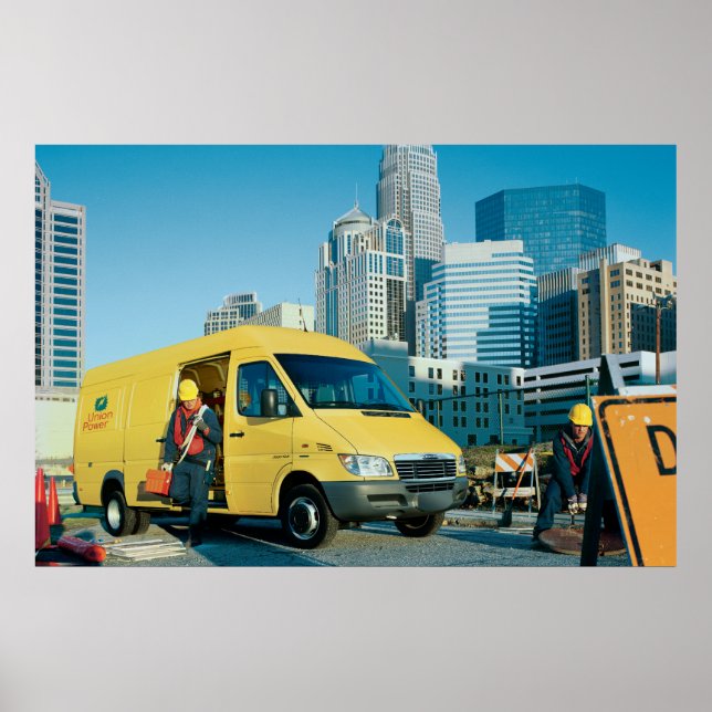 Póster Freightliner Sprinter Van #9 (Frente)
