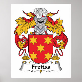 Póster Freitas Family Crest