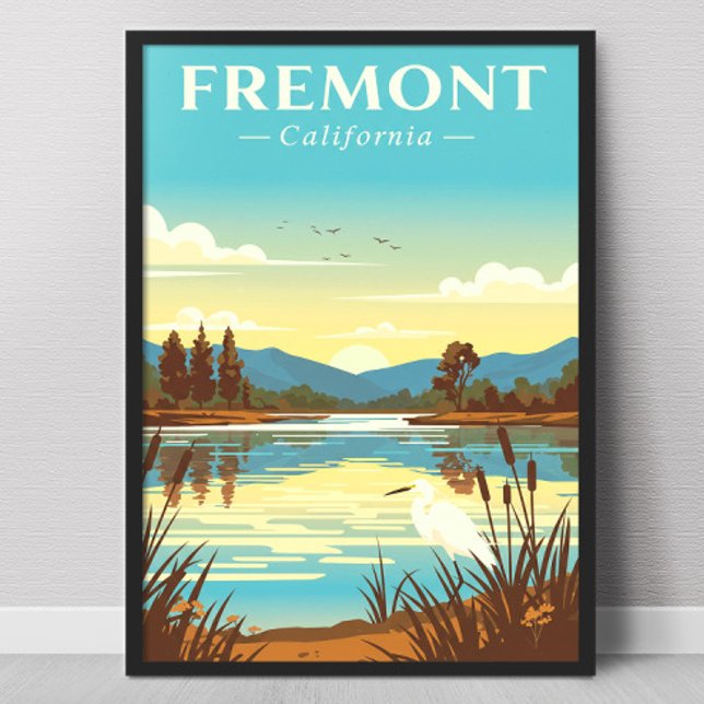 Póster Fremont California Vintage (Subido por el creador)