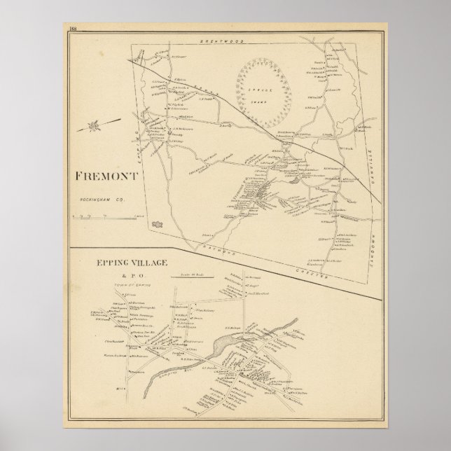 Póster Fremont, Epping Village y PO (Frente)