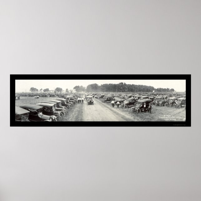 Póster Fremont, NE Auto Show Photo 1916 (Frente)