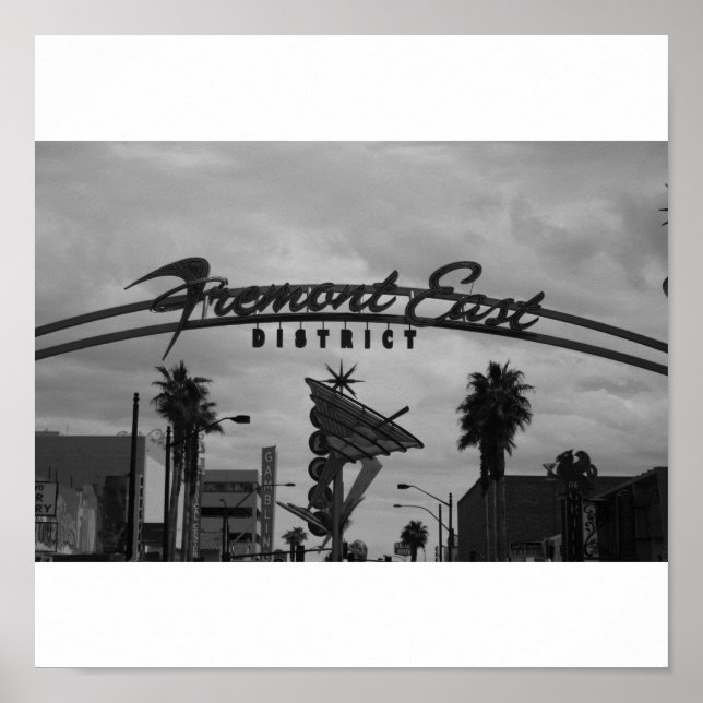 Póster Fremont Street (Frente)