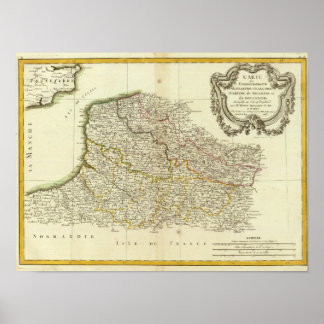 Póster French Boundaries