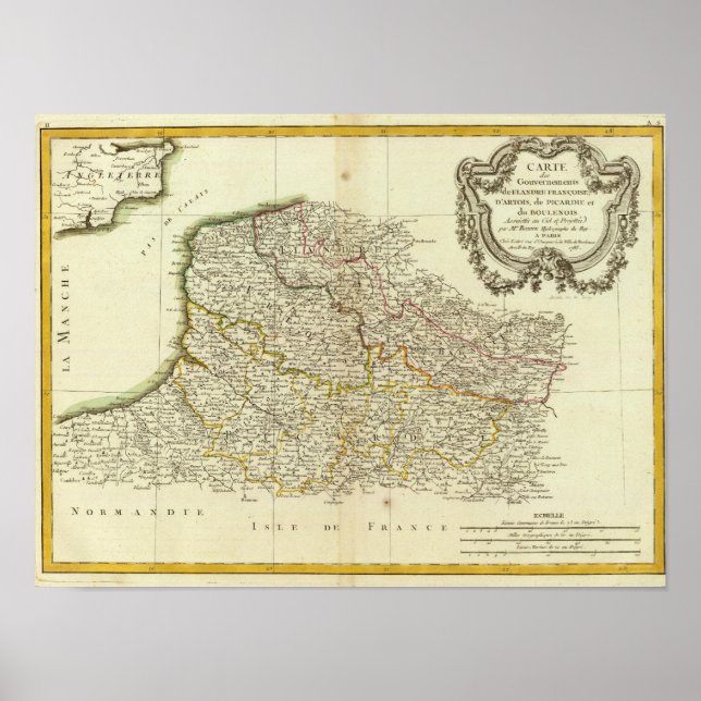 Póster French Boundaries (Frente)