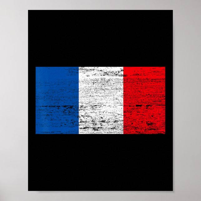 Póster French Flag France Flag Viva La France  (Frente)