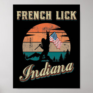 Póster French Lick Indiana