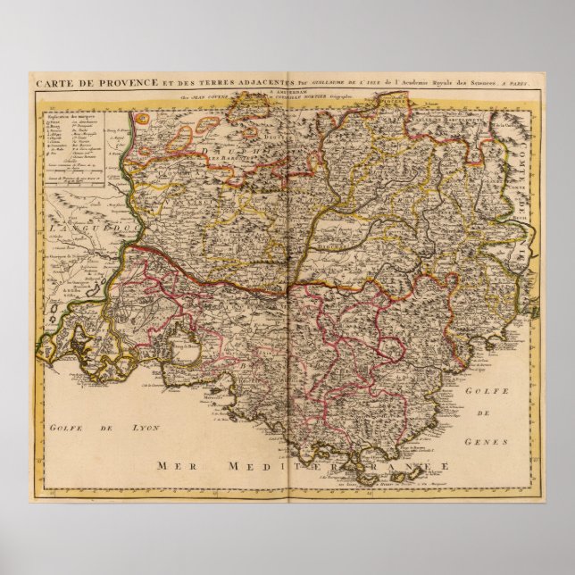 Póster French roads (Frente)