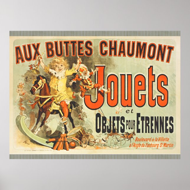 Póster French Toy Joets con su Poster (Frente)