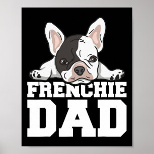 Póster Frenchie Dad Cita Para Tu Padre Francés