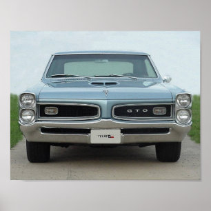 PÓSTER FRENTE DE GTO DE 1966