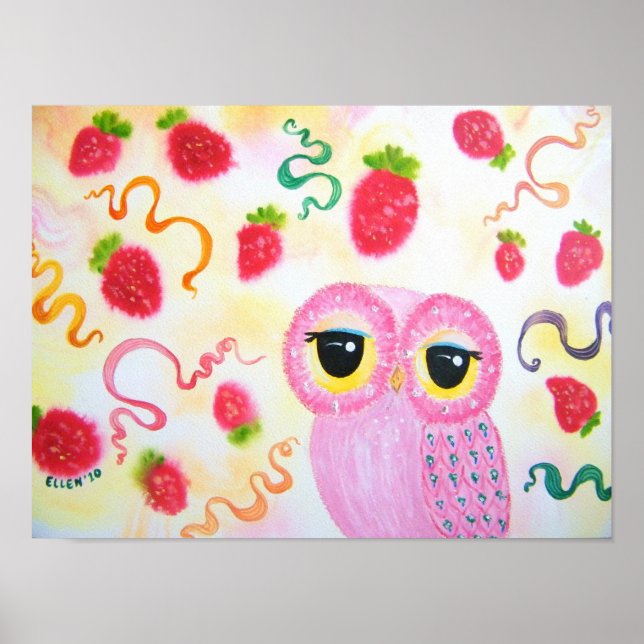 Póster Fresa (Frente)