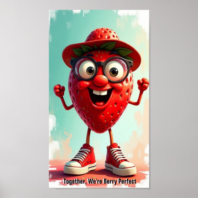 Póster Fresa (Frente)