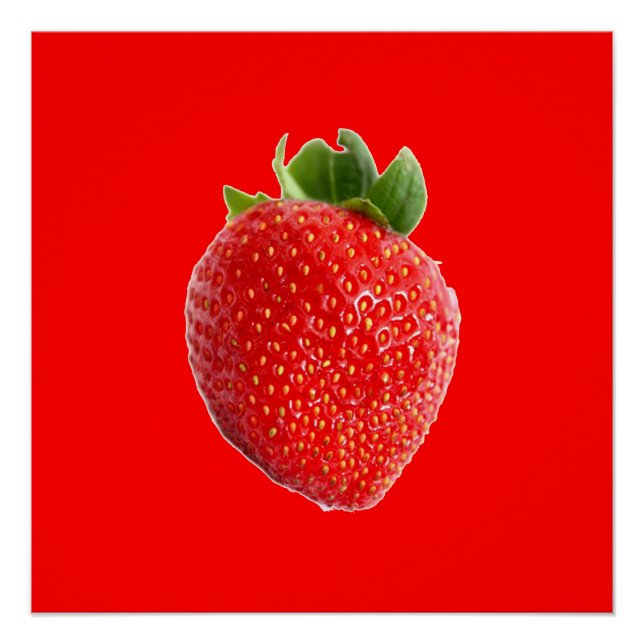 Póster Fresa de verano (Anverso)