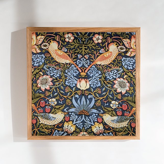 Póster Fresa Thief Bird Textil William Morris (Subido por el creador)