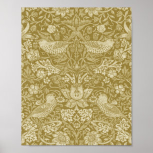Póster Fresa Thief Gold, William Morris