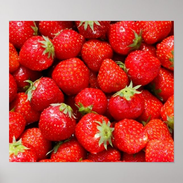 Póster Fresas (Frente)