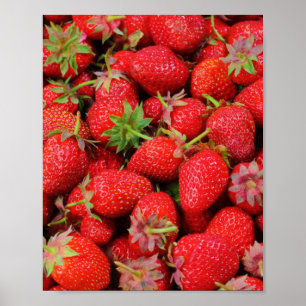 Póster Fresas