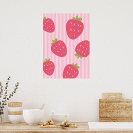Póster Fresas