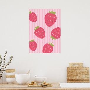 Póster Fresas