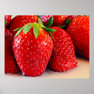 Póster Fresas