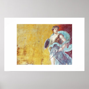 Póster Fresco de Pompeya