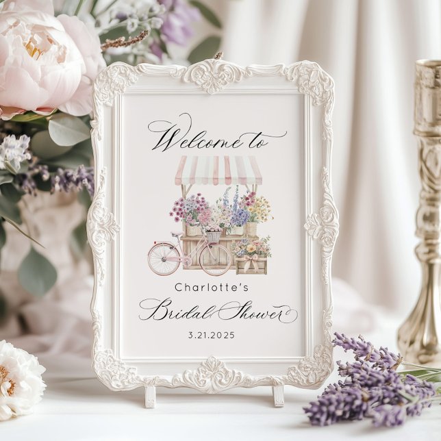 Póster Fresco fuera del mercado Ducha de novia Bienvenido (Subido por el creador)