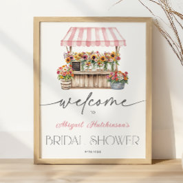 Póster Fresh off the Market Bridal Shower - 16x20