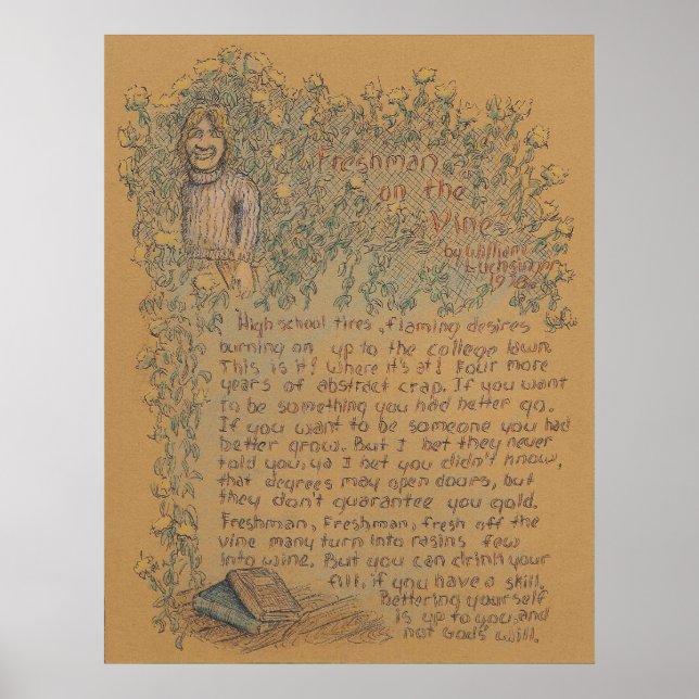 Póster Freshman On The Vine - Poster (Frente)