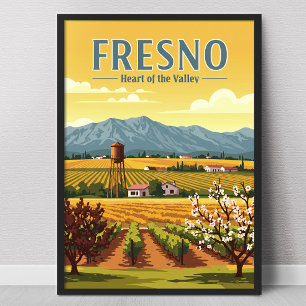 Póster Fresno Antiguo
