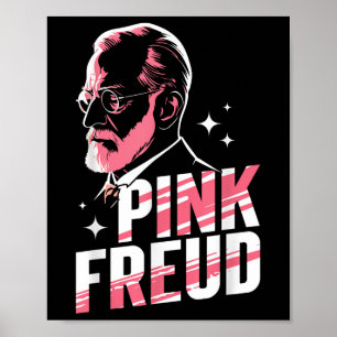 Póster Freudian Pun Psychology Smart