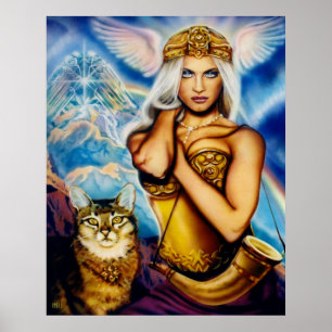 Póster Freya por Lisa Iris