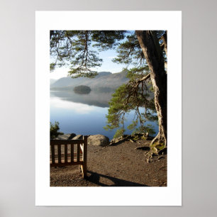 Póster Friar's Crag, Derwentwater, el distrito del lago
