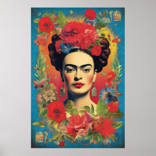 Póster Frida Kahlo,