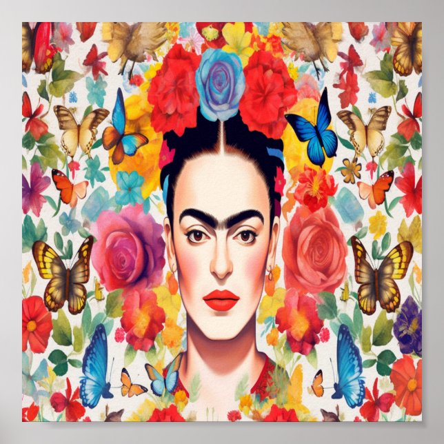 Póster Frida Kahlo (Frente)
