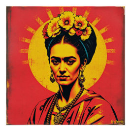 Póster Frida Kahlo-5